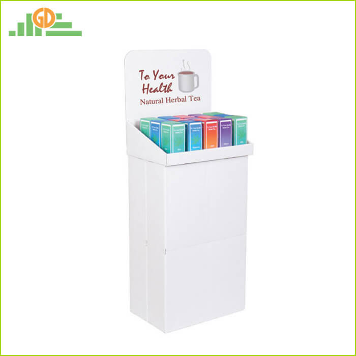 Dump Bin Cardboard Corrugated POP Display Rack For DVD And CD