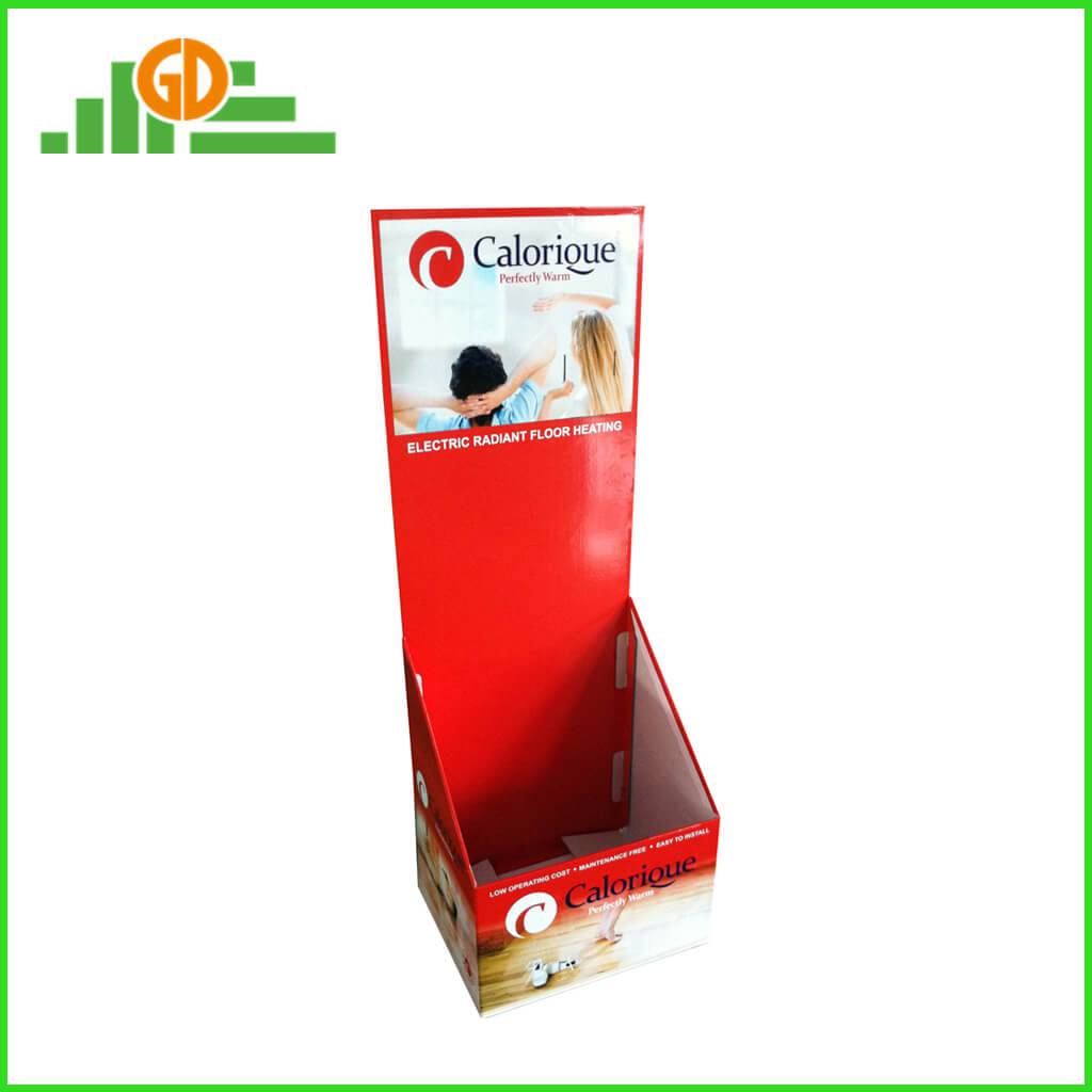 Promotion Square Shape Advertising Paperboard Dump Bin Display