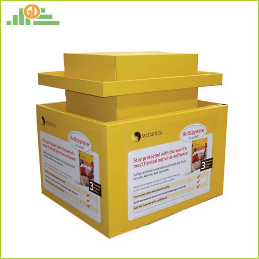 Retail Store Paper Corrugated Display For Candy,Pallet Display For Chewing Gum