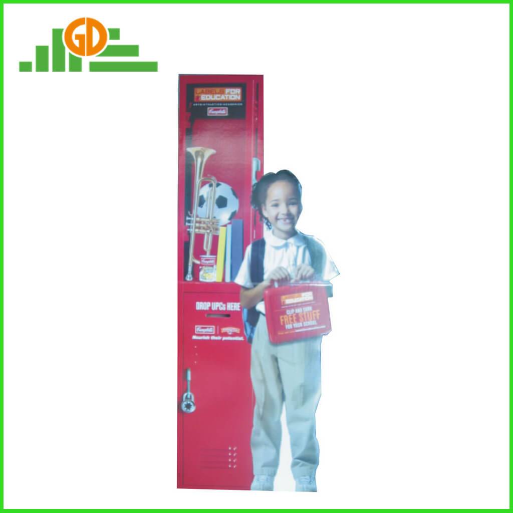 Cardboard Advertising Display, Pop Cardboard Display Stand for Musical instruments