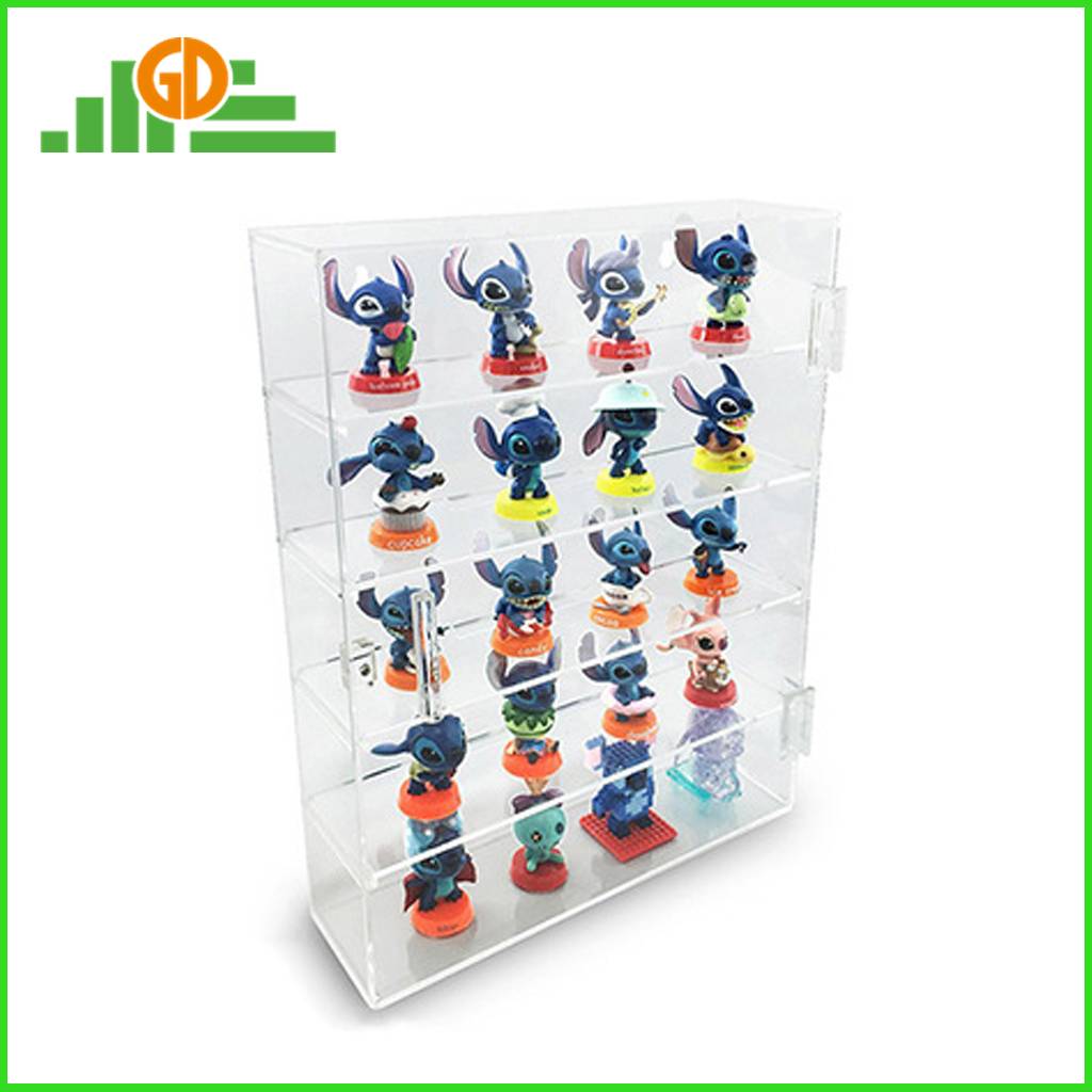 Acrylic display shelf display rack customized acrylic display for Dolls