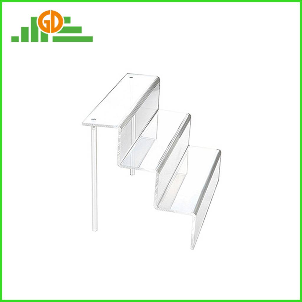 Clear Acrylic display shelf desktop display stand customized acrylic display for Dolls