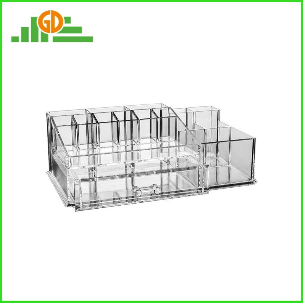 Acrylic display box for lipsticks cosmetic acrylic display box