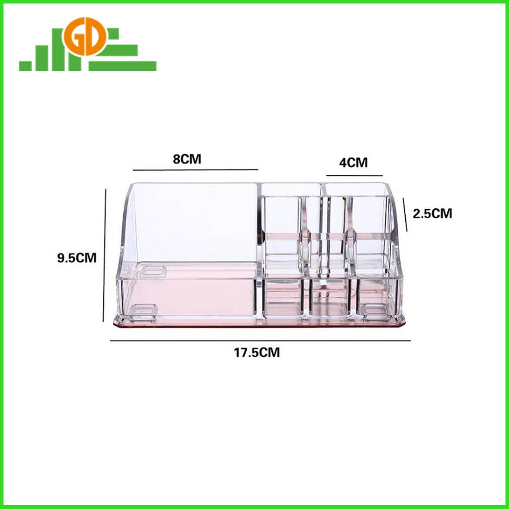 Clear acrylic display box cosmetic display box acrylic storage rack