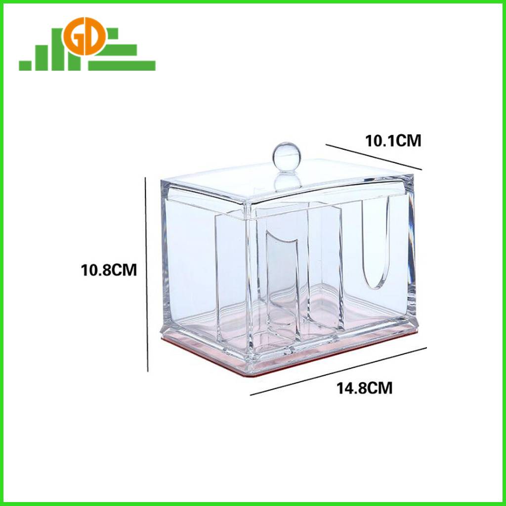 Clear acrylic display box cosmetic display box acrylic storage rack