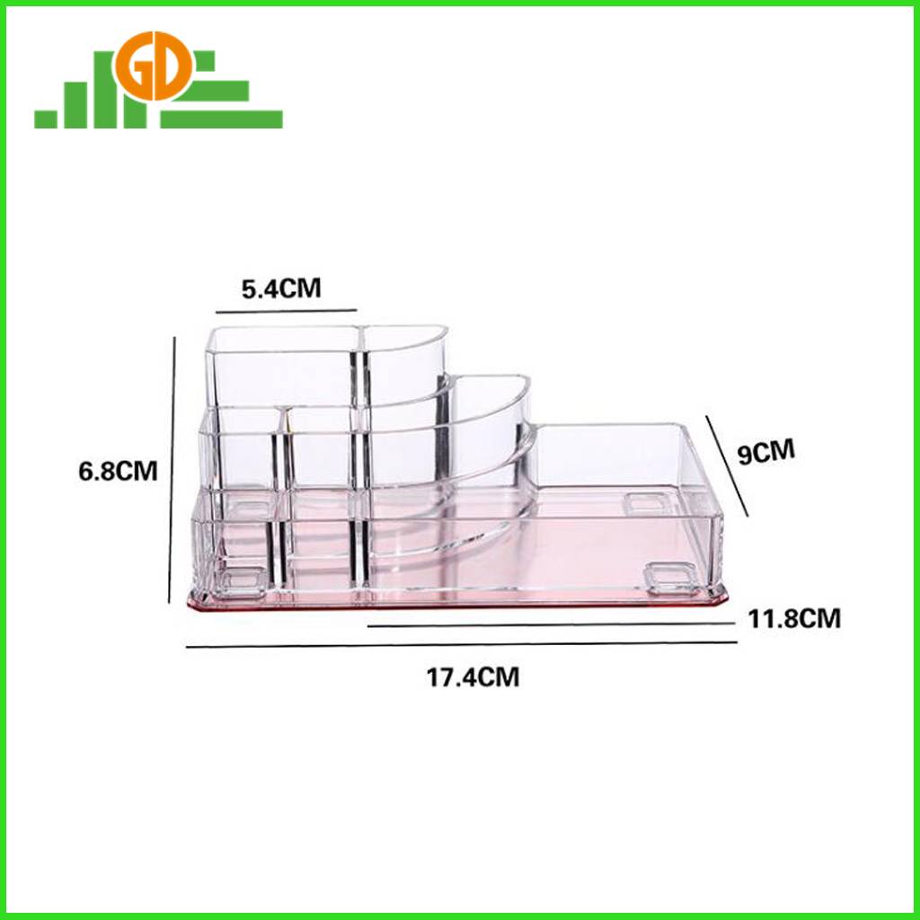 Clear acrylic display box cosmetic display box acrylic storage rack