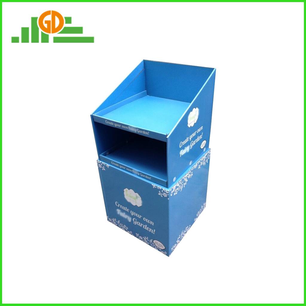 POS Corrugated Cardboard Pallet Display For Garden Products