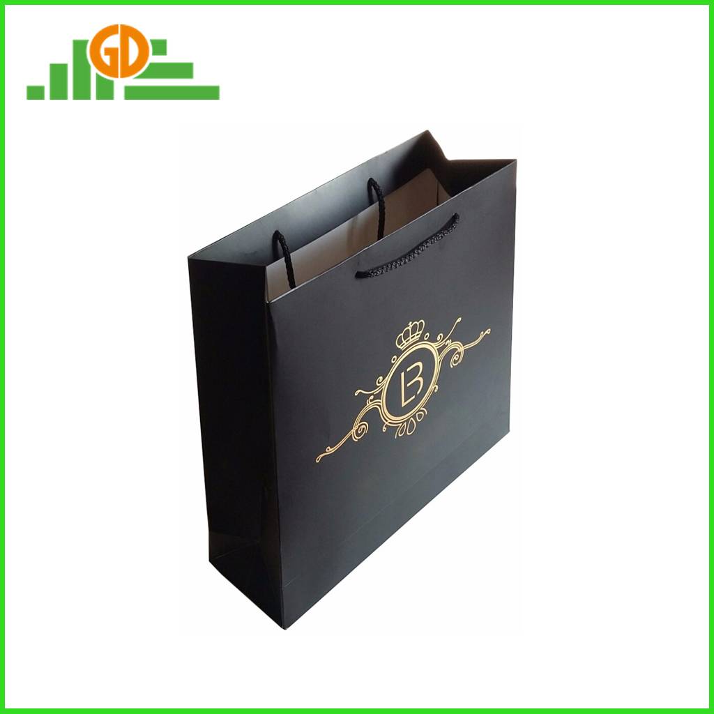 Custom Logo Printed Luxury Gift Paper Bag Jewelry White Cardboard Shopping Paper Bags for Clothing Shoes in Store