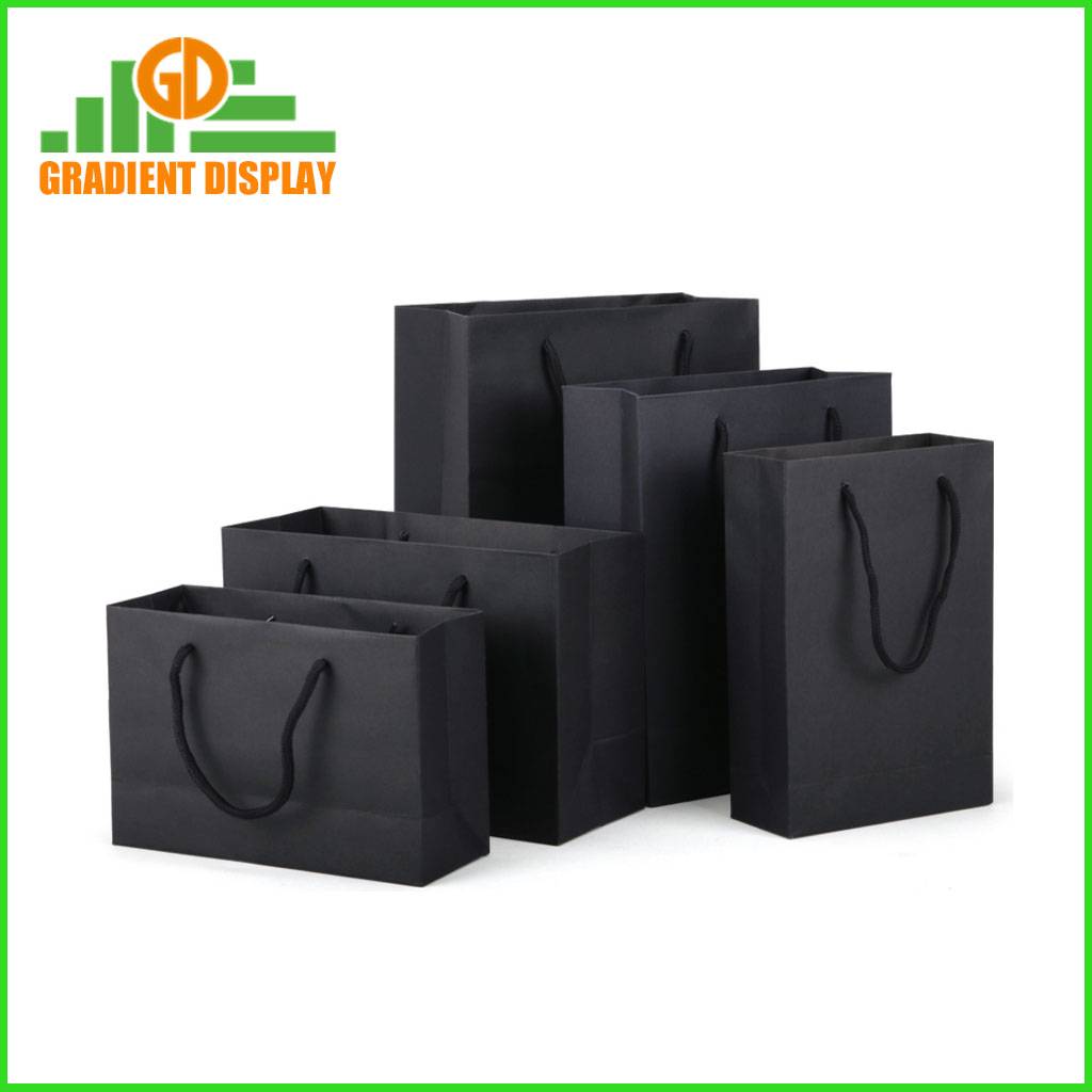 Custom Logo Printed Luxury Gift Paper Bag Jewelry White Cardboard Shopping Paper Bags for Clothing Shoes in Store