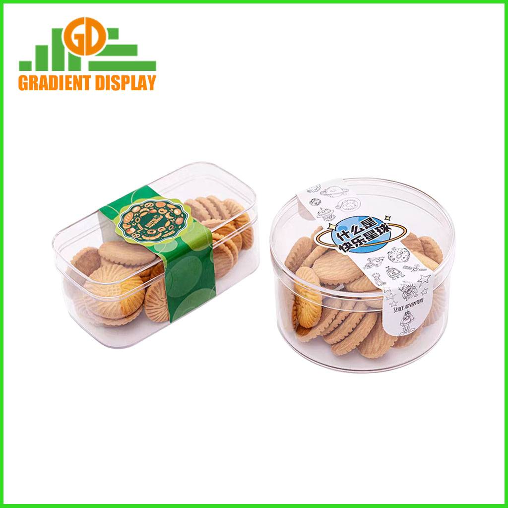 High Quality Durable Transparent Box Plastic Rectangular Pastry Box Sweet Tiramisu Dessert Box Packaging Container