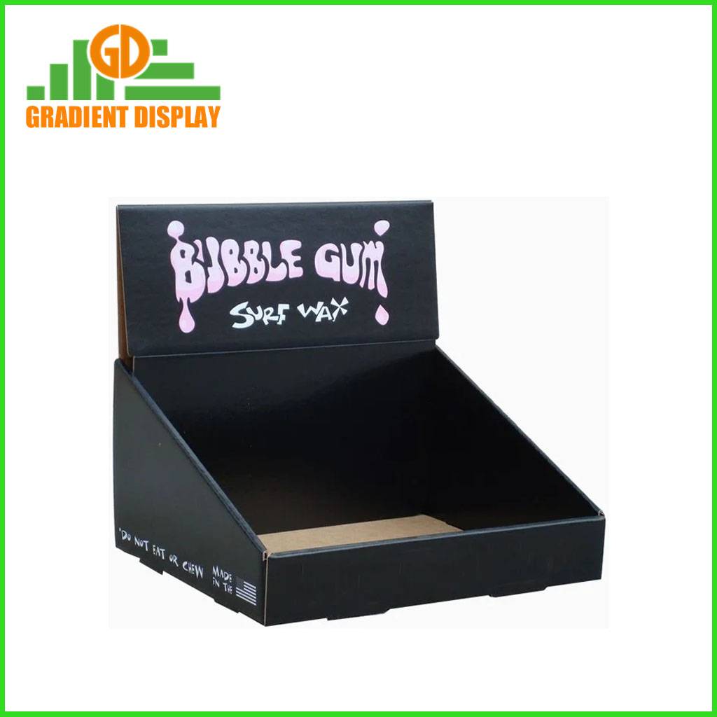 Custom POS Cardboard Counter Top Display for Gum and Mouth Freshener