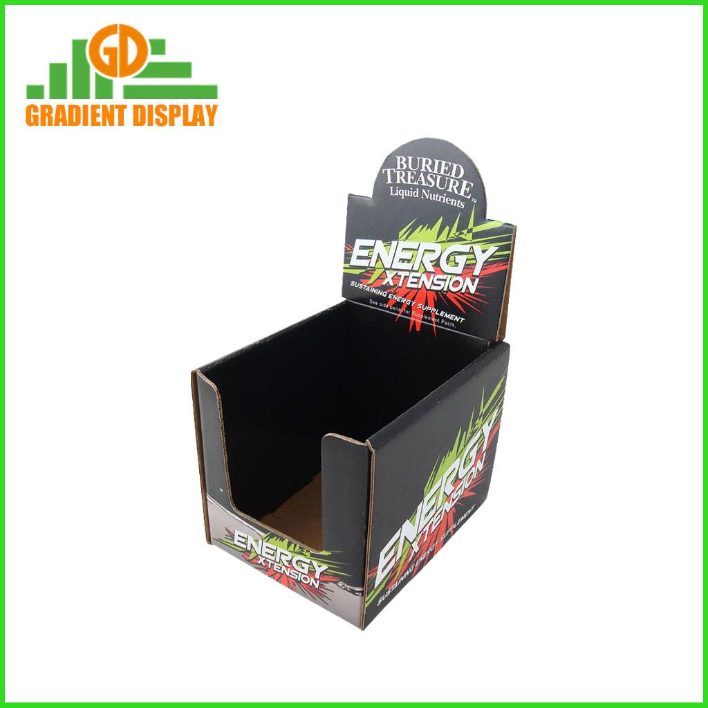 Custom Retail Paper Shelf Ready Display Packaging Box POS Cardboard Corrugated Tear Away Box for Sale