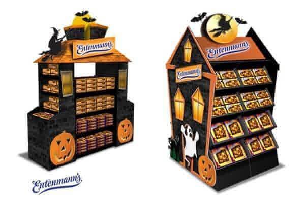 Seasonal Cardboard Displays for Halloween