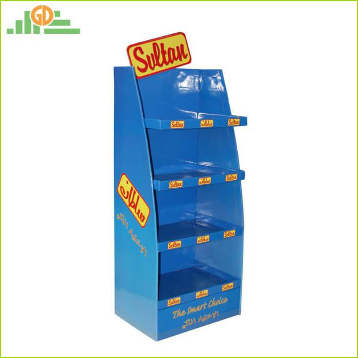 Hot sale floor cardboard fruit display