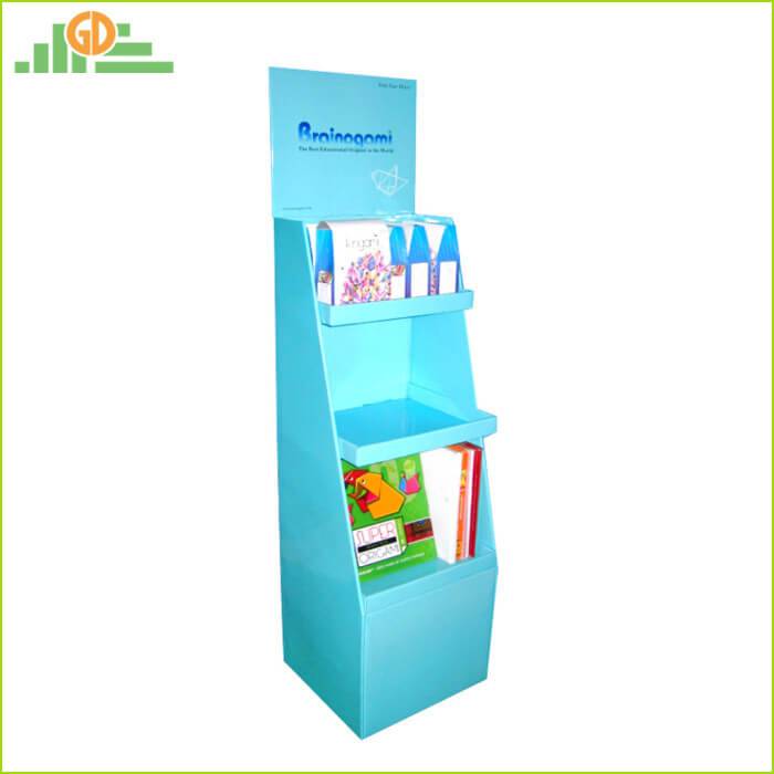 Cardboard Floor Displays for Toothpaste and Toothbrush