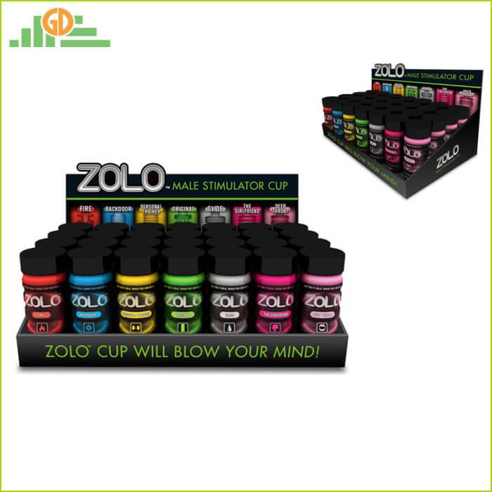 Cardboard Counter Top Display Boxes For Zolo Sex Toy