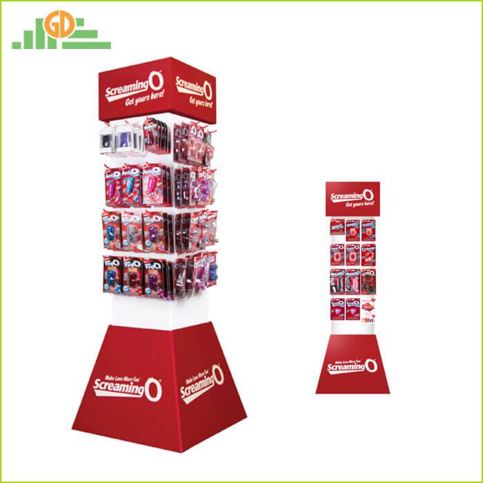 Custom Cardboard Retail Display,Colored Store Retail Sidekick Display