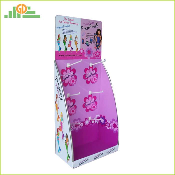 Big Size Promotional Retail Cardboard Paper Sidekick Hook Display