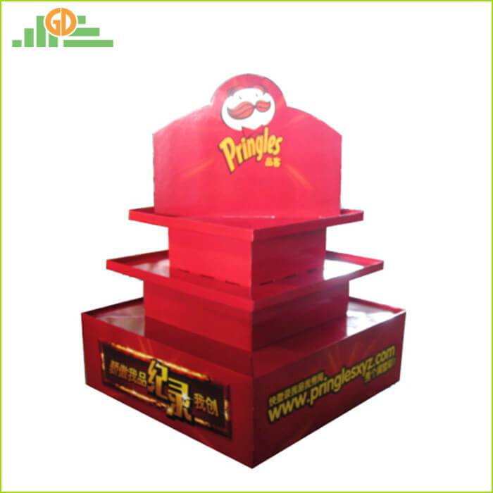 Exhibición de papel de paleta de tamaño completo para publicidad y promoción