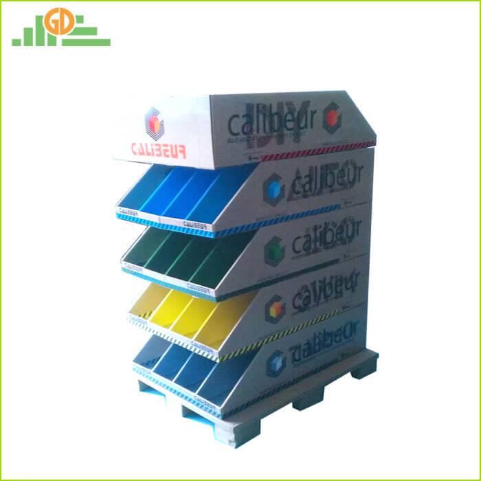 Supermarket Durable Cardboard Pallet Display