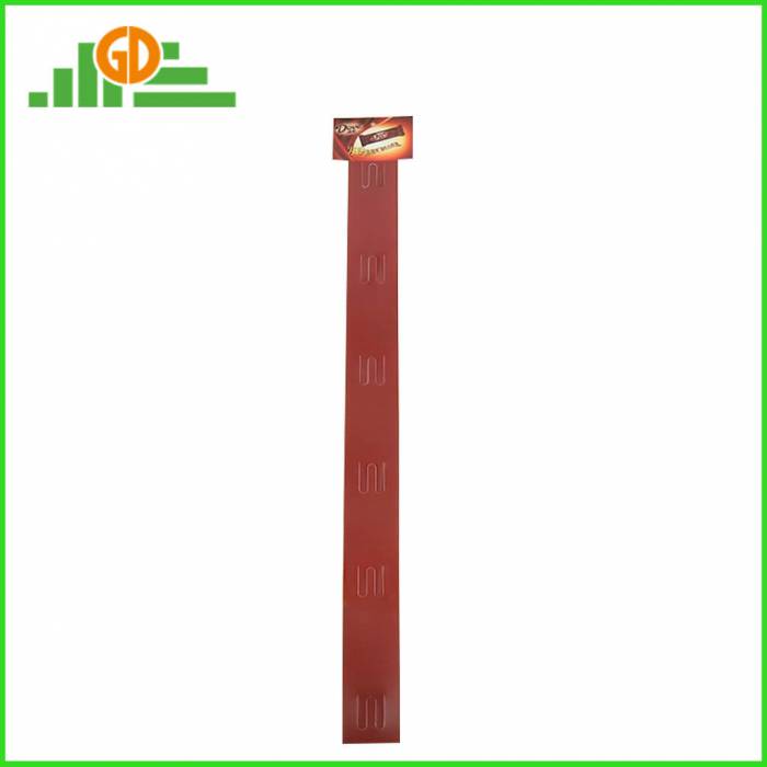 Good quality PP hanging strip/PP clip strip/PP display clips strip